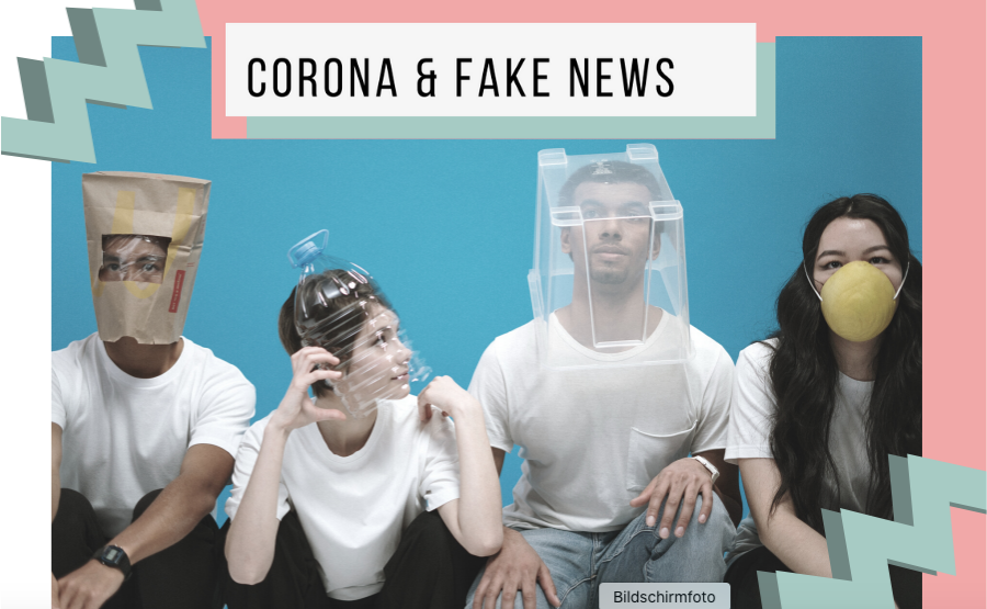 Cover-Bild zum Unterrichtsmaterial für Distance Learning - Corona & Fake News