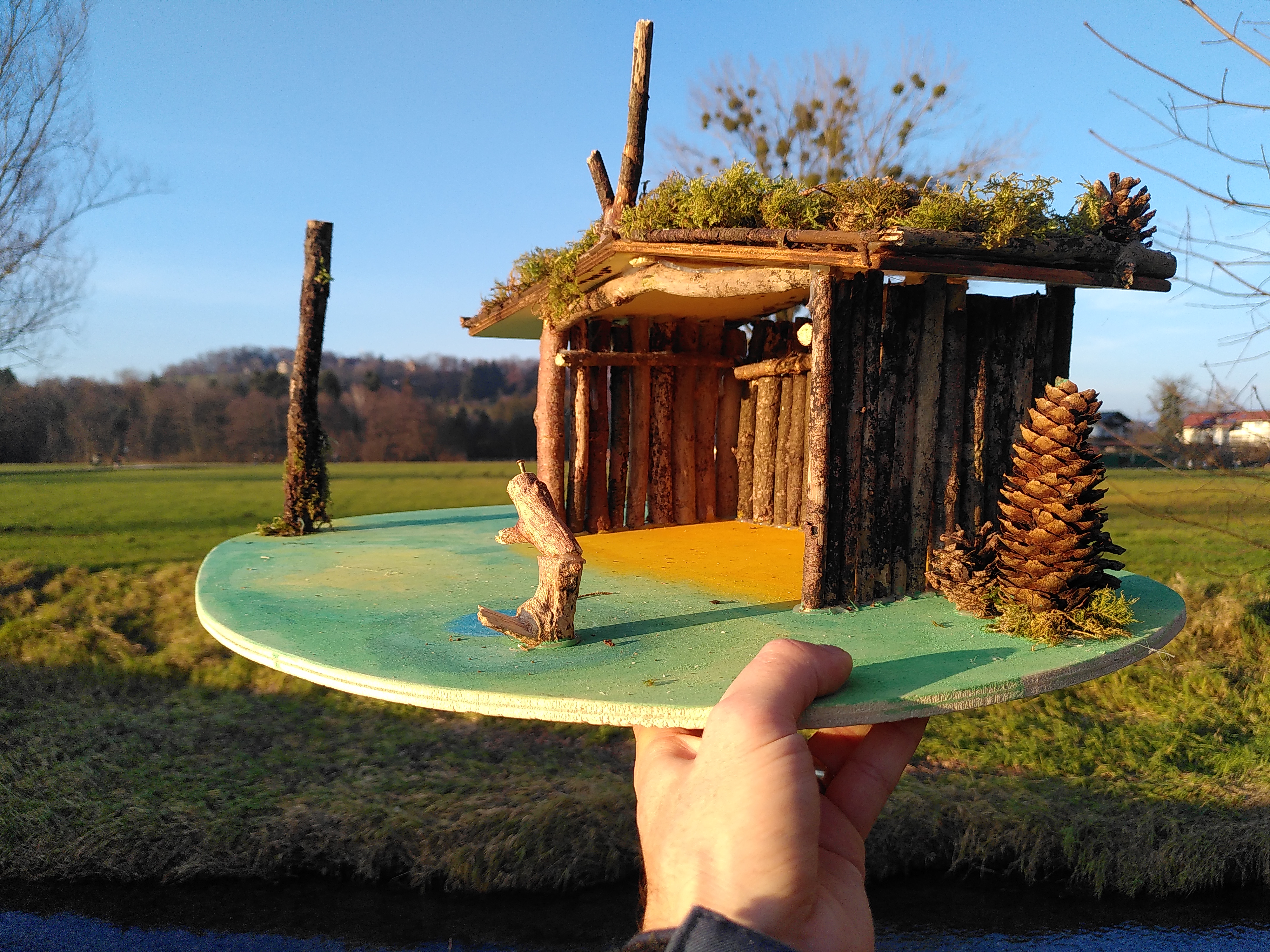 Kripperl aus Holz DIY